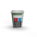 Bio Kaffeebecher 150 ml/6oz, Ø 72 mm Pack (50 Stück)