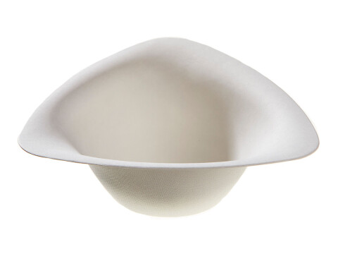 Zuckerrohr Trigon Bowl 300 ml,17,2 x 17,1 x 5,3 cm,Pack (125 Stück)