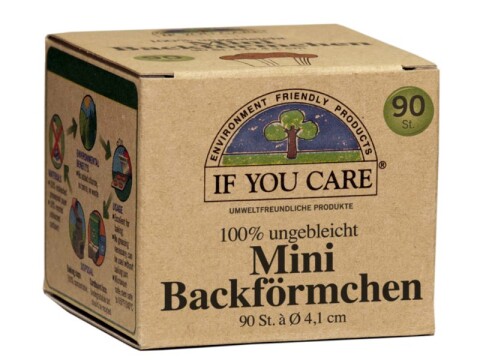 IF YOU CARE Mini Backförmchen, Ø 4,1 cm - Muster