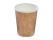 Bio Kaffeebecher Kraft PLA 150 ml/6oz, Ø 72 mm Pack (50 Stück)