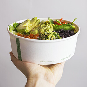 Bio Salat-, Suppen- und Universalbecher Karton1000 ml Ø 18,5 cm