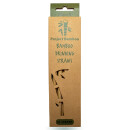 Trinkhalme aus Bambus 6-8 x 200 mm