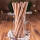 Trinkhalme aus Bambus 6-8 x 200 mm Karton (500 Stück)