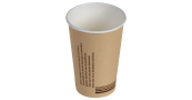 Just Paper Kaffeebecher Vending braun 180ml/7oz, Ø 70 mm Karton (1.000 Stück)
