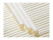 Papierhalme Standard gerade 7 x 200 mm weiß -Pack (150 Stück)