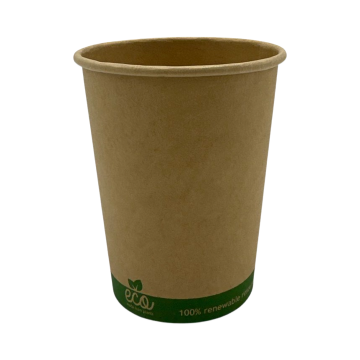 Kaffeebecher mit Bio-Aufdruck 200 ml - 50 Stück Muster (1 Stück)