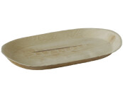 Palmblatt Platte oval 48 x 24 x 4 cm