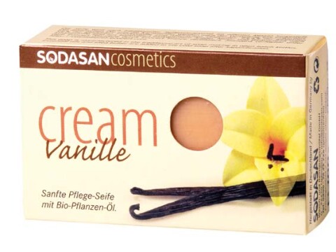 SODASAN Pflanzenseife CREAM Vanille