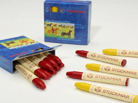 Stockmar Wachsmalstifte Einzelfarbe Rotbraun (13) - 12 Stifte