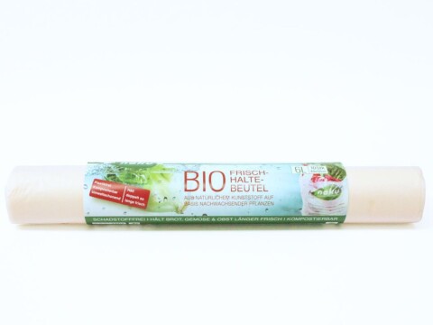 Bio Frischhaltebeutel/Tragetaschen aus Bio Kunststoff 40x32cm im 10er Pack