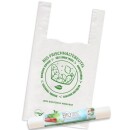 Bio Frischhaltebeutel/Tragetaschen aus Bio Kunststoff 40x32cm im Pack (10 Stück)