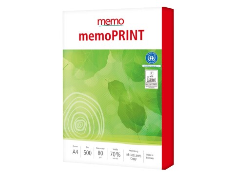 Recycling Kopierpapier memoPRINT DIN A4