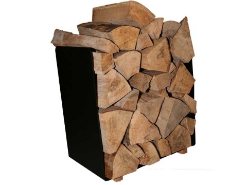Holzlege I aus Stahl 5 mm stark 50x30x53cm