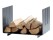 Holzlege wood-in aus Stahl 50x30x30cm